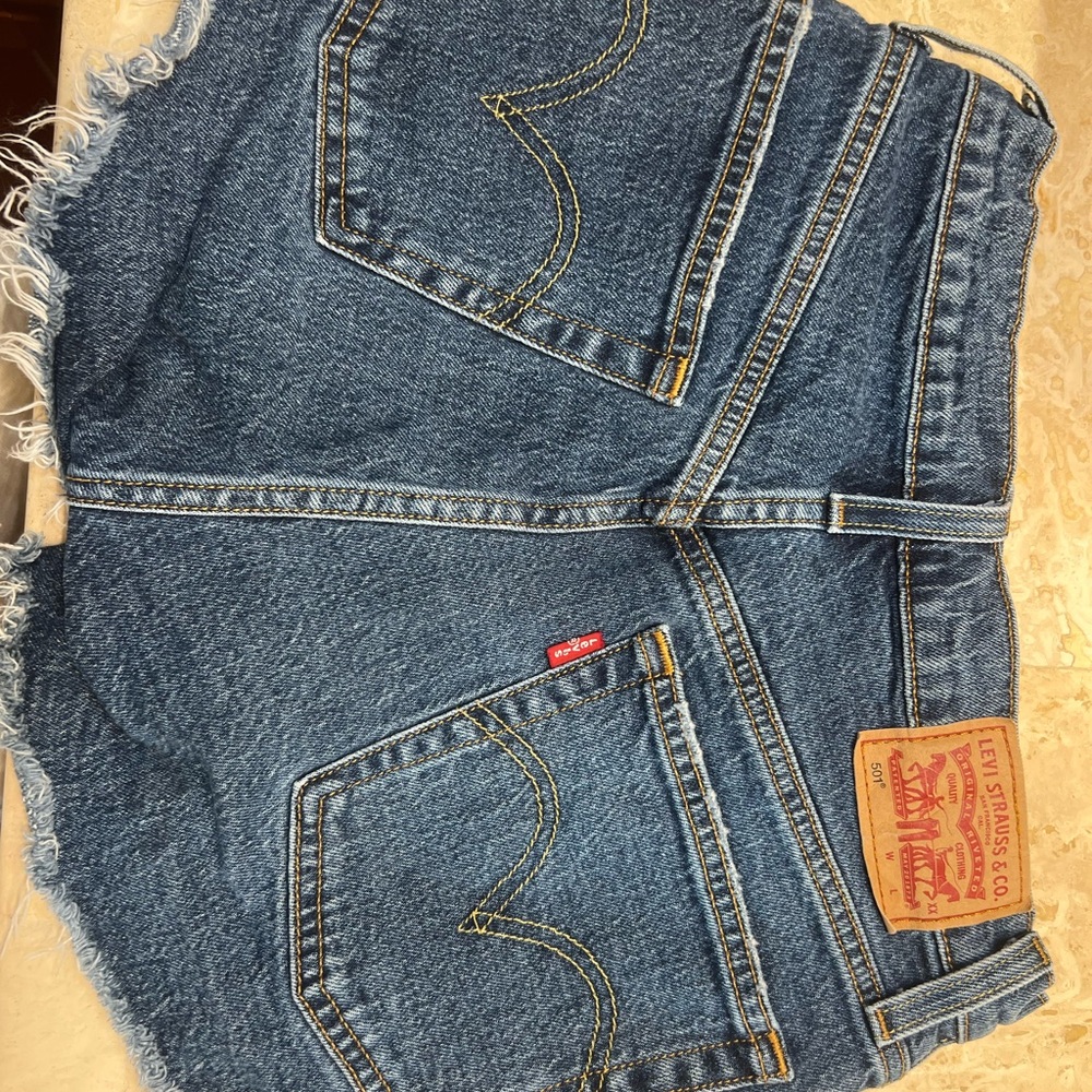 Levi's Dark Blue Denim Jeans